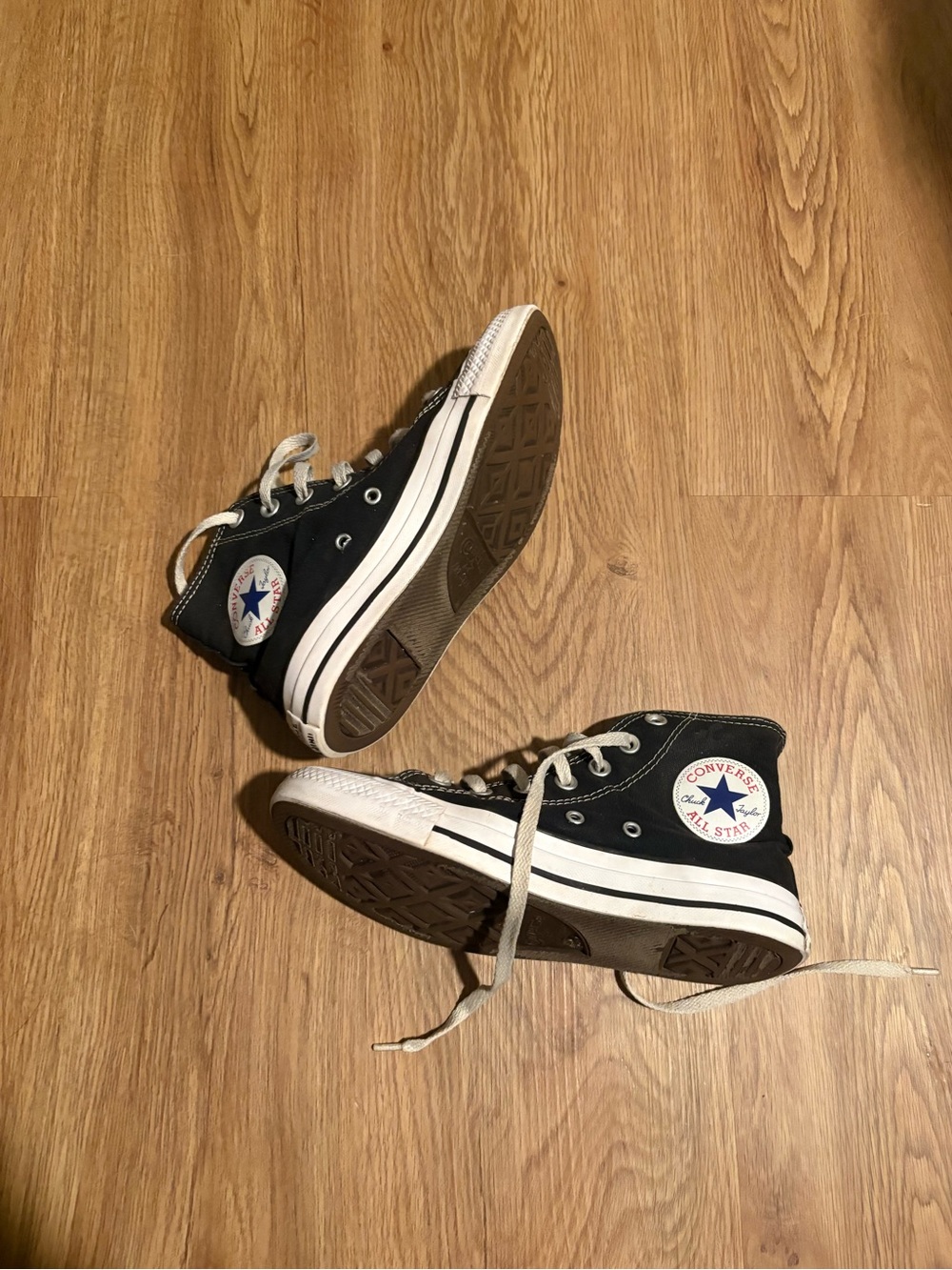 Converse Black High Top Chuck Taylor All Star Sneakers